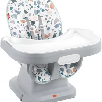 Fisher-Price Spacesaver Simple Clean High Feeding Chair - Pacific Pebble