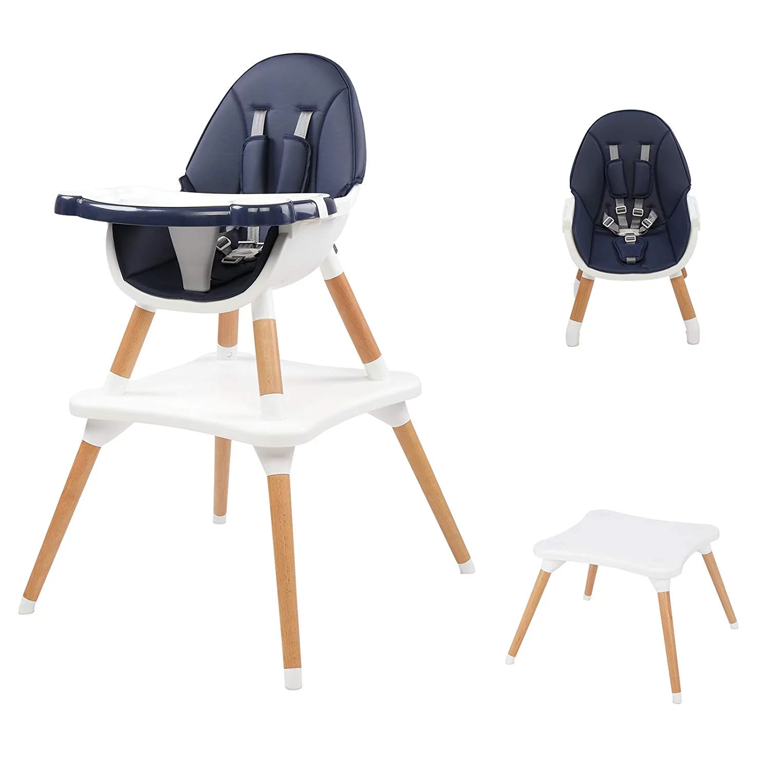 Ktaxon 5-in-1 Baby High Chair