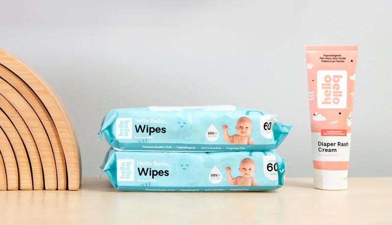 Hello Bello Baby Wipes, Unscented - Image 4