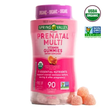 Spring Valley Organic Prenatal Multivitamin Vegetarian Gummies