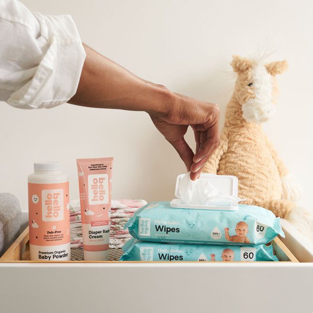 Hello Bello Baby Wipes, Unscented - Image 5