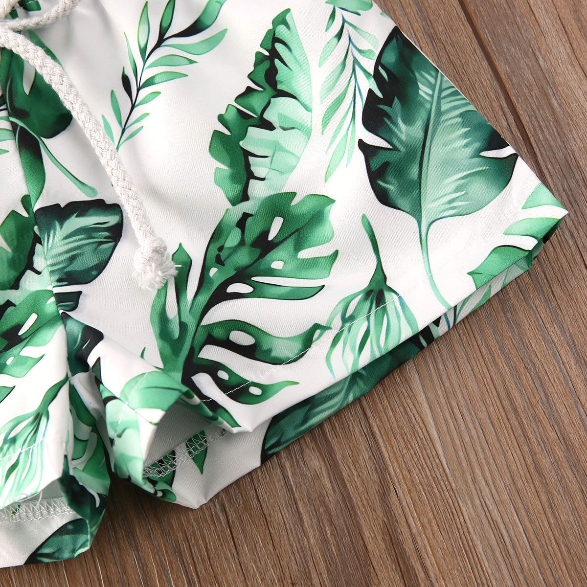 Toddler Baby Boys Beach Shorts Tropical Print Elastic Waist Bottoms - Image 14
