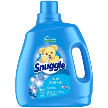 Snuggle Fabric Softener Liquid, Blue Sparkle, 120 Ounce, 150 Loads