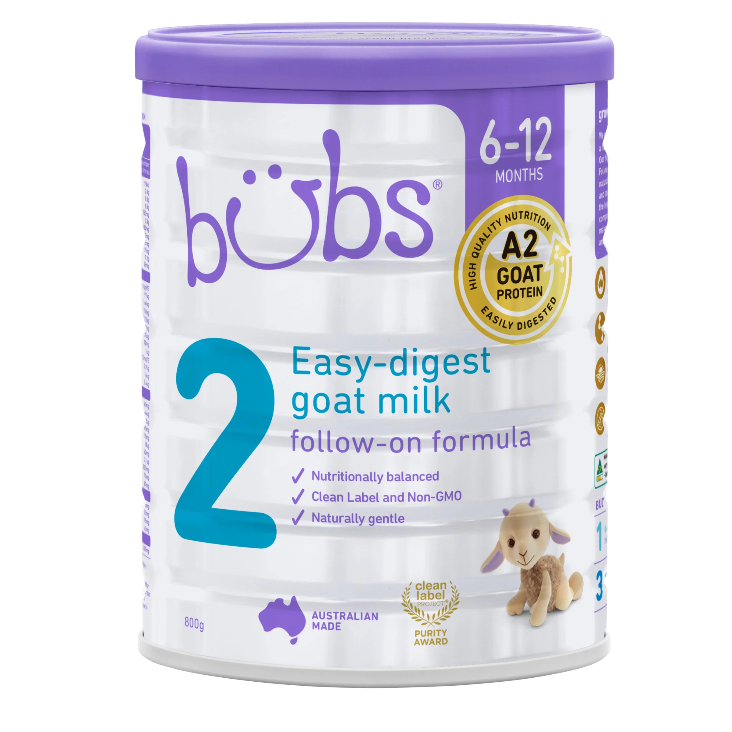 Bubs Easy-digest Goat Milk Infant Formula