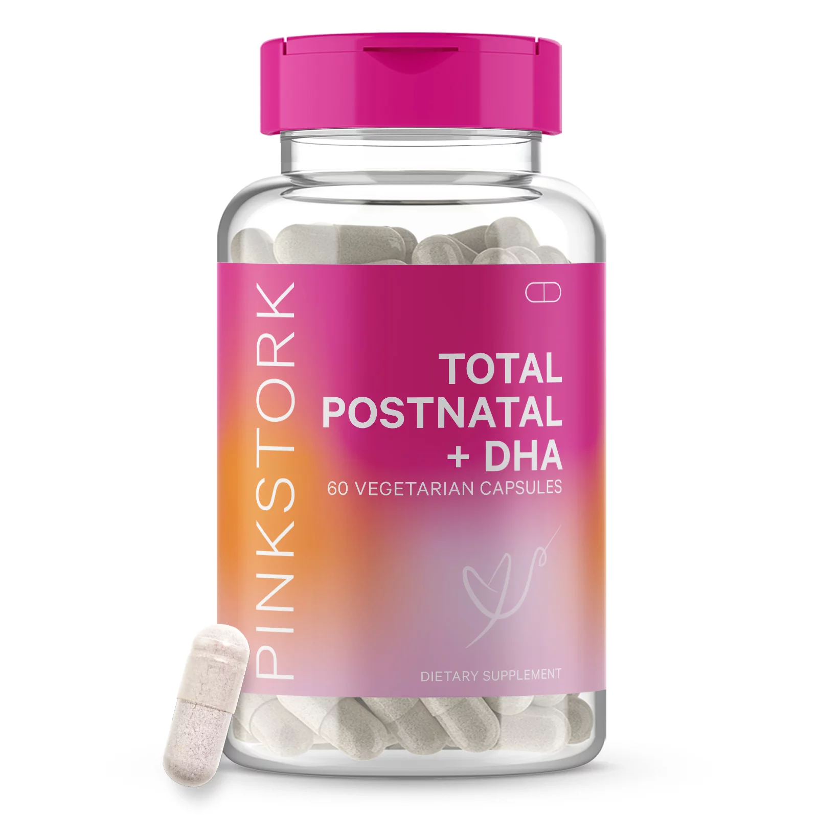Pink Stork Total Postnatal Vitamins + DHA