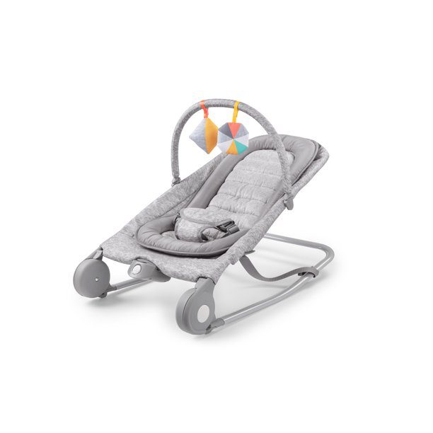 Summer Infant® 2-in-1 Bouncer & Rocker Duo (Light Gray Tweed) - Image 6