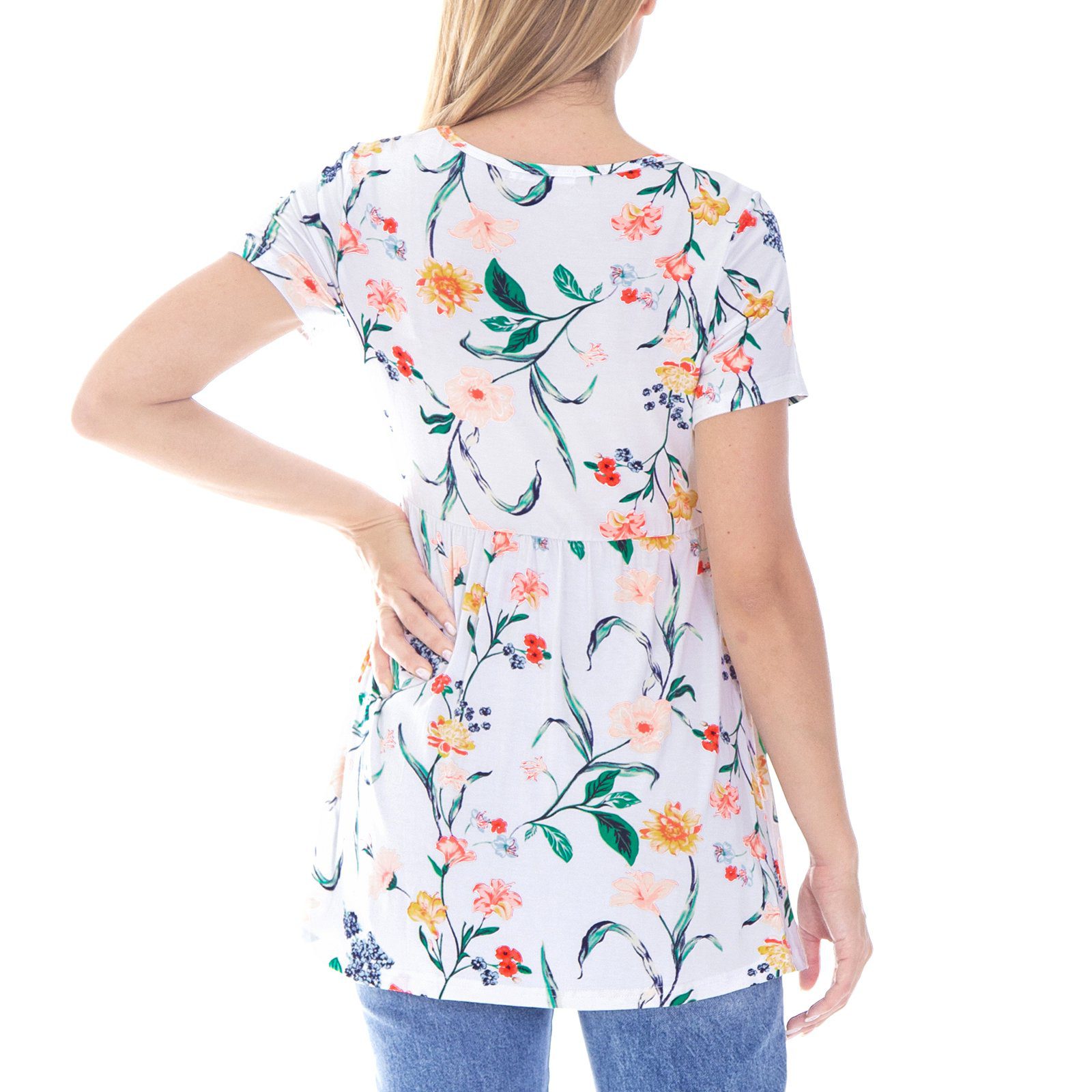 Bearsland Women's Short Sleeve Maternity T-Shirt - Image 3