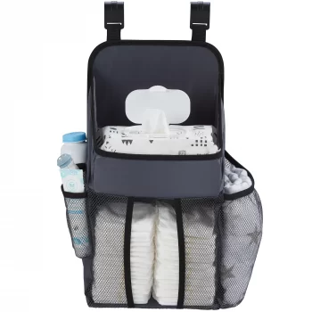 L.A. Baby Universal Playard Diaper Caddy and Nursery Organizer