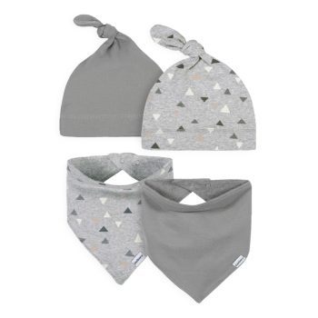 Modern Moments by Gerber Baby Boy Accessory Set, 4-Piece (Newborn-0/6 Months)