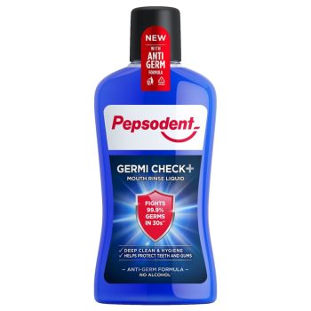Pepsodent Mouthwash 500ml Germi Check+