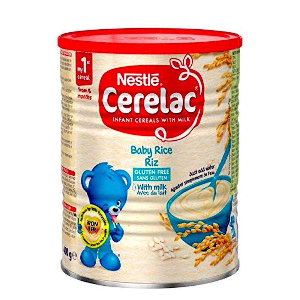 Nestlé Cerelac Rice Cereal with Milk Baby Cereal